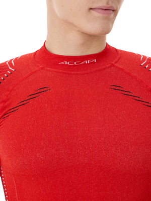 Термобелье Accapi кофта длинный рукав ERGORacing LONG SL.T-SHIRT MAN red/black от магазина Адреналин