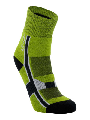Носки туристические детские Accapi Hiking Merino Jr Crew Lime/Black