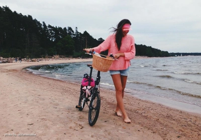 Велосипед складной SHULZ GOA V 20 black/черный от магазина Адреналин