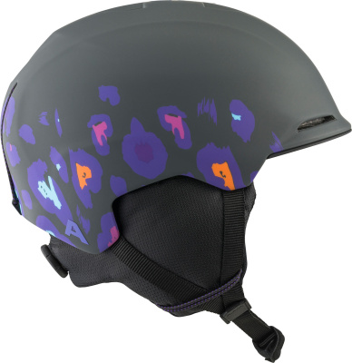 Детский горнолыжный шлем Alpina Brix Junior Midnight-Grey Leo Matt от магазина Адреналин