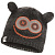 Шапка детская Buff Knitted & Full Fleece Hat Monster Jolly Black