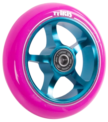 Колесо для ТРЮКОВОГО самоката TechTeam  110*24 мм, Iris pink от магазина Адреналин