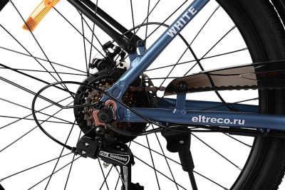 Электровелосипед  Eltreco White Красный глянец от магазина Адреналин