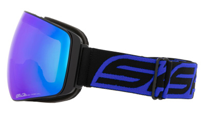 Очки горнолыжные со сменной МАГНИТНОЙ линзой Salice 108DARWF Black/Blue DARW Blue + Light radium  от магазина Адреналин