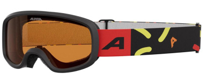 Очки горнолыжные ALPINA Carvy 3.0 XS Red Matt/Orange S2 