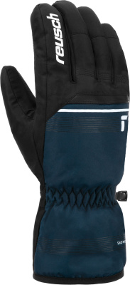 Перчатки горнолыжные REUSCH Snow King Black/Dress Blue
