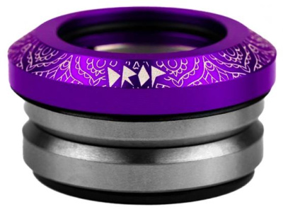 Рулевая колонка  для трюкового самоката DROP MANDALA PURPLE Рулевая колонка  для трюкового самоката DROP MANDALA PURPLE