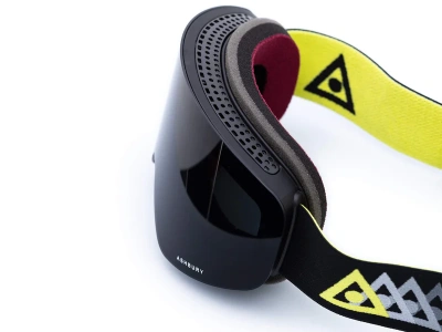 Горнолыжные очки со сменной линзой на магнитах ASHBURY HORNET Envoy (DARK SMOKE/YELLOW) от магазина Адреналин