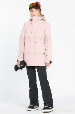 Сноубордическая женская куртка VOLCOM LARX 2L TDS INF PARKA ADOBE ROSE от магазина Адреналин