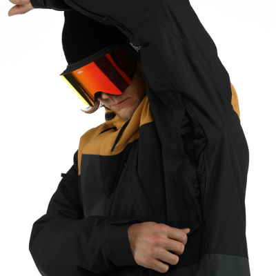 Куртка сноубордическая М Horsefeathers  CORDON II JACKET (spruce yellow/black) от магазина Адреналин