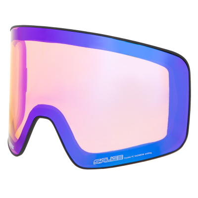 Очки горнолыжные со сменной МАГНИТНОЙ линзой Salice 106DARWF Black/Blue DARW Blue + Light radium  от магазина Адреналин