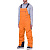 Полукомбинезон сноубордический 686 MNS HOT LAP INSULATED BIB COPPER ORANGE от магазина Адреналин