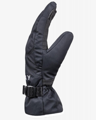 Перчатки сноубордические женские ROXY JETTY SOLID GLOVES TRUE BLACK  от магазина Адреналин