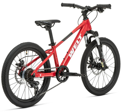 Детский велосипед Welt Brave 1.0 20 MD Sparkling Red от магазина Адреналин