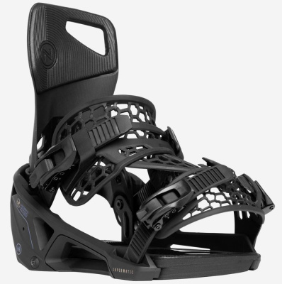 Крепления для сноуборда NIDECKER Supermatic Black 2024-25 Крепления для сноуборда NIDECKER Supermatic Black 2024-25
