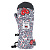 Варежки ж 686 WMNS WMNS JUBILEE MITT KEITH HARING WHITE от магазина Адреналин
