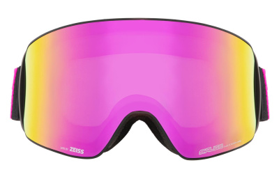 Очки горнолыжные со сменной МАГНИТНОЙ линзой Salice 106DARWF Black/Violet DARW Irex + Light radium  от магазина Адреналин