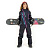 Комбинезон женский Dragonfly Premium WOMAN Black-Pink 2023