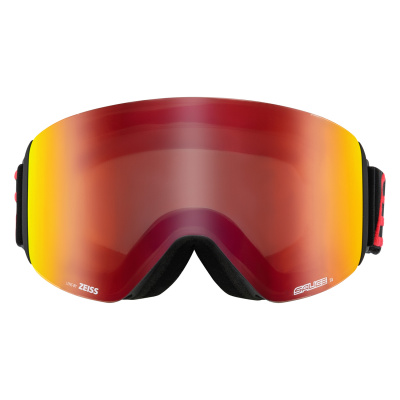 Очки горнолыжные со сменной МАГНИТНОЙ линзой Salice 109DARWF Black/Red DARW Red + Light radium  от магазина Адреналин