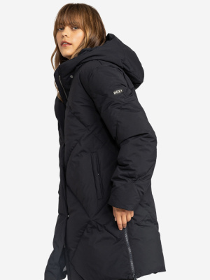 Куртка утепленная женская ROXY ABBIE JK черная от магазина Адреналин