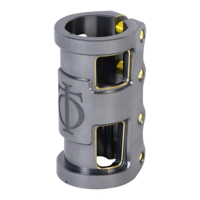 Зажим (хомут) для трюкового самоката Oath Carcass SCS (серый / золотой) от магазина Адреналин