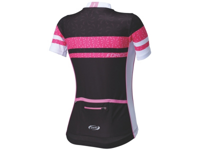 Веломайка женская BBB BBW-248 Force Jersey s.s. black magenta (1)