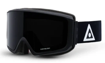 Горнолыжные очки со сменной линзой ASHBURY ARROW Black Triangle (DARK SMOKE LENS/YELLOW SPARE)