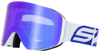 Очки горнолыжные со сменной МАГНИТНОЙ линзой Salice 109DARWF White-Blue/Darw Blue S1,S3