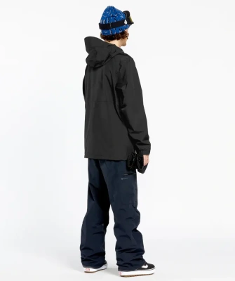Сноубордическая КУРТКА VOLCOM L INS GORE-TEX JACKET BLACK от магазина Адреналин