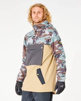 Куртка сноубордическая-анорак M RipCurl PRIMATIVE ANORAK JACKET DarkKhaki