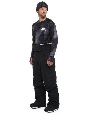 Штаны сноубордические мужские Horsefeathers NELSON PANTS black FW24/25  от магазина Адреналин