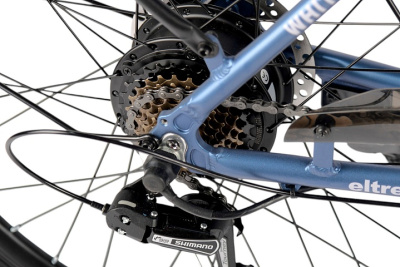 Электровелосипед  Eltreco White Зеленый  матовый от магазина Адреналин