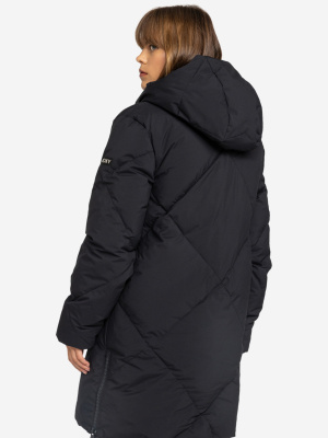 Куртка утепленная женская ROXY ABBIE JK черная от магазина Адреналин