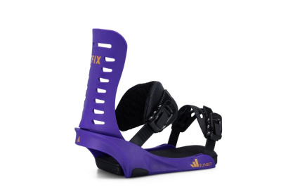 Крепления для сноуборда женские FIX Sunset purple Крепления для сноуборда женские FIX Sunset purple