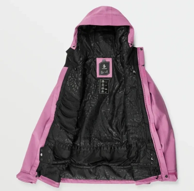 Сноубордическая женская куртка VOLCOM STONEY SHADOW INS JACKET BLURRED VIOLET от магазина Адреналин