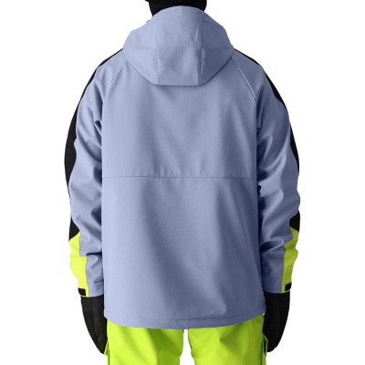 Картинка Сноубордическая куртка-анорак 686 WATERPROOF ANORAK PURPLE IMPRESSION COLORBLOCK от магазина Адреналин Сноубордическая куртка-анорак 686 WATERPROOF ANORAK PURPLE IMPRESSION COLORBLOCK от магазина Адреналин