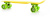 Скейтборд пластиковый TEMPISH Buffy T Yellow Скейтборд пластиковый TEMPISH Buffy T Yellow