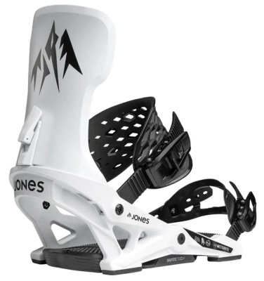Крепления для сноуборда Jones Meteorite Snow White 2025 Крепления для сноуборда Jones Meteorite Snow White 2025