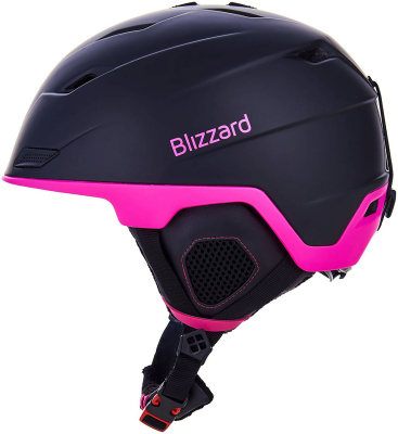 Горнолыжный шлем BLIZZARD Double Black Matt/Magenta от магазина Адреналин
