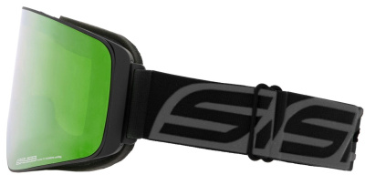 Очки горнолыжные со сменной МАГНИТНОЙ линзой Salice 106DARWF Black Charcoal/Darw Green от магазина Адреналин