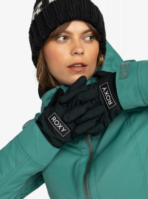 Перчатки сноубордические женские ROXY FRESHFIELD GLOVES TRUE BLACK 